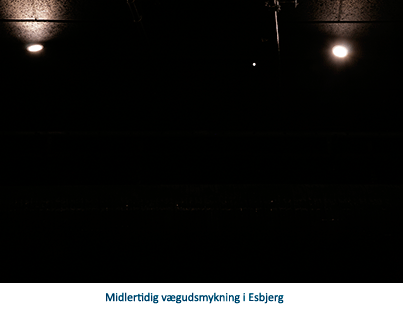 Midlertidig vgudsmykning i Esbjerg